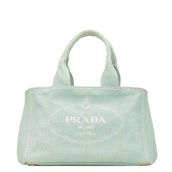 PRADA Green Tote Bag - Picture 1 of 11